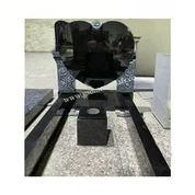 Hjärta Gravsten Rosor